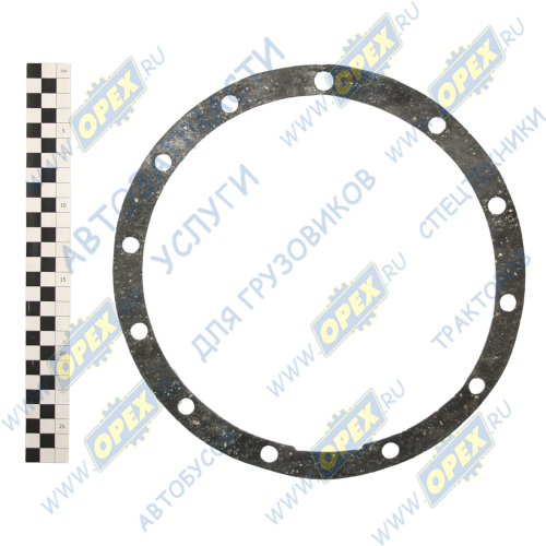3302-2402045 Прокладка ф235х275; 12отв.ф10 картера редуктора ЗМ Газель,Соболь (0х0х1); (0.4) Techno Drive